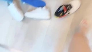 申请自拍达人谢谢，停车场露出啪啪超刺激